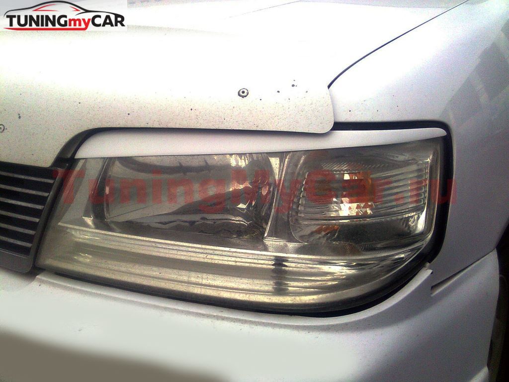 Реснички на фары для Nissan Cube Z10 1998-2002