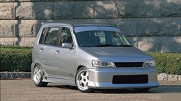 Реснички на фары для Nissan Cube Z10 1998-2002
