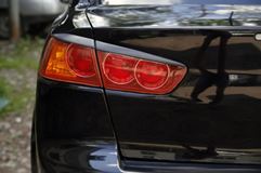 Накладки (реснички) на задние фонари Mitsubishi Lancer 10 2007-