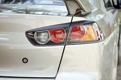 Накладки (реснички) на задние фонари Mitsubishi Lancer 10 2007-