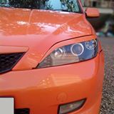 Реснички на фары для Mazda 2 2002-2007, Mazda Demio 2002-2005