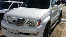 Реснички на фары для Lexus GX 470 2002-2009