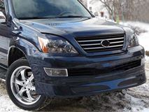 Реснички на фары для Lexus GX 470 2002-2009