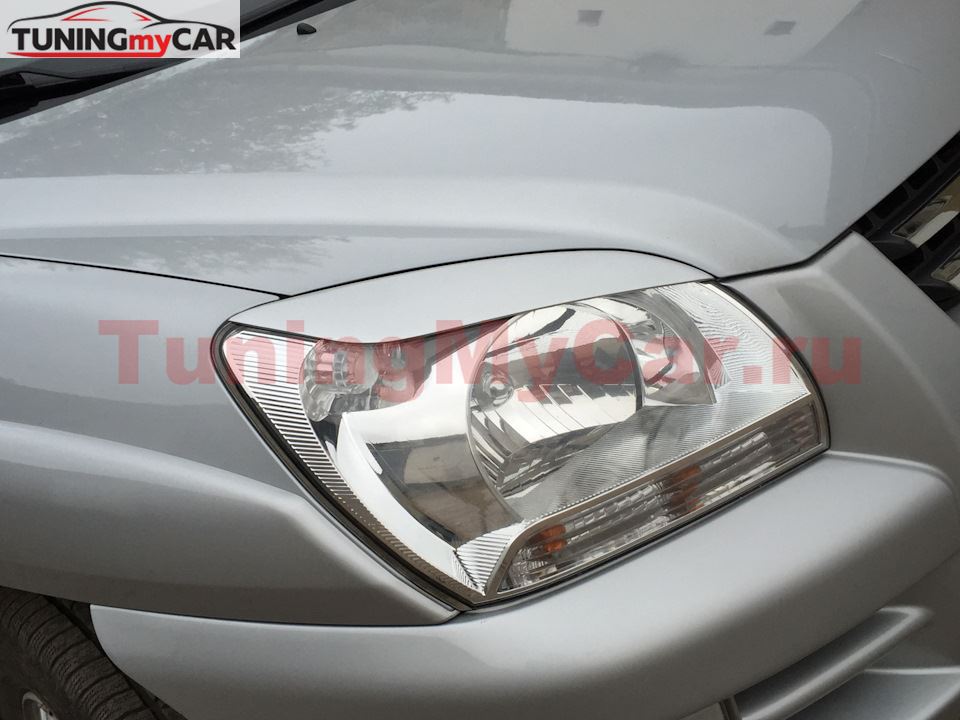 Реснички на фары для Kia Sportage 2004-2010