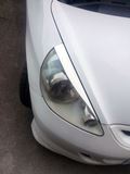 Реснички на фары для Honda Fit GD1 2001-2007
