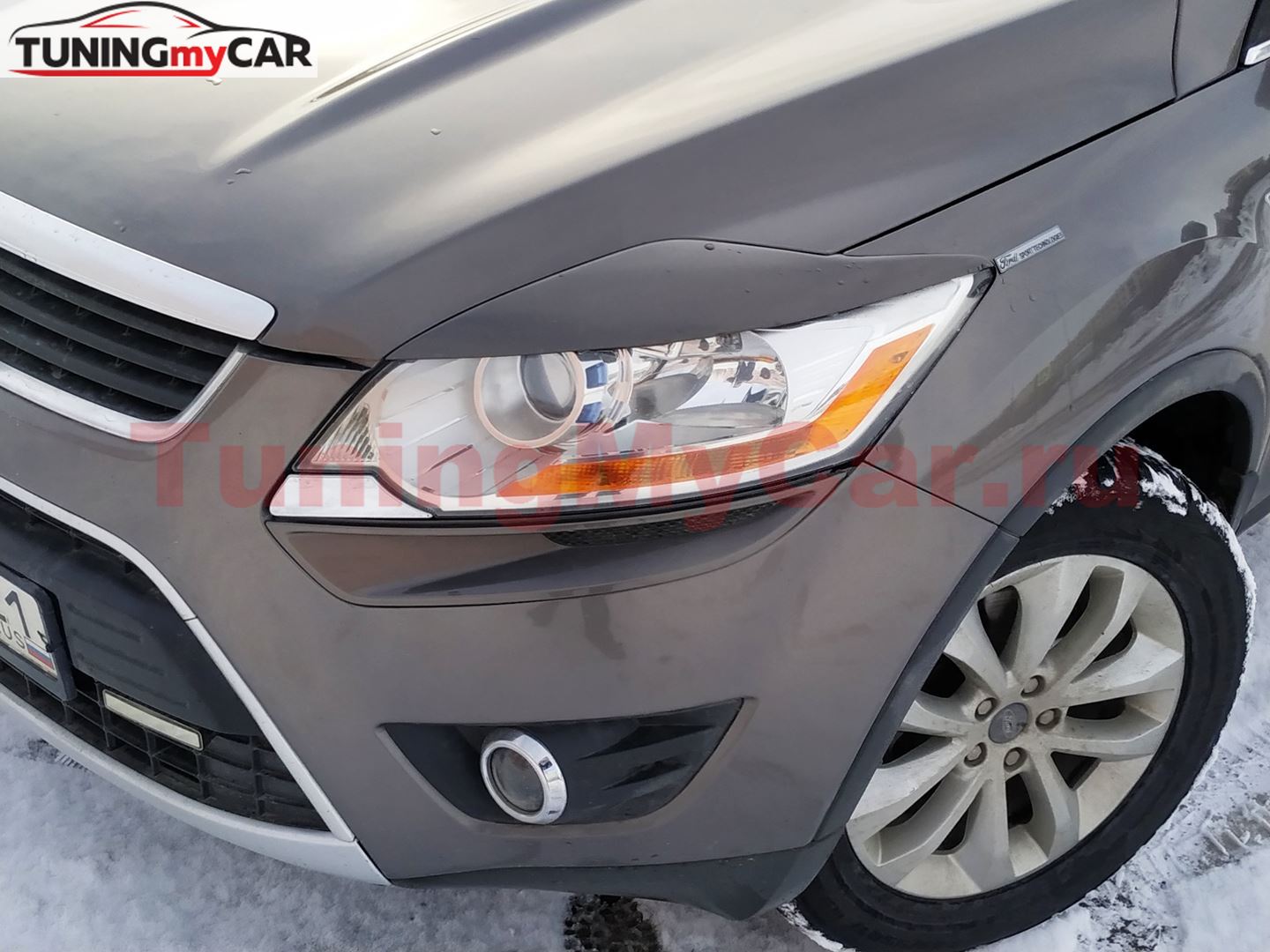 Реснички на фары FORD KUGA 2008-2013