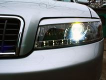 Реснички на фары для Audi A4 B6 2000-2004