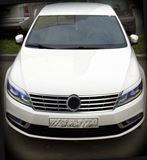 Реснички на фары для Volkswagen Passat CC 2012-2017 рестайлинг