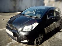 Реснички на фары для Toyota Vitz NCP90 2005-2010