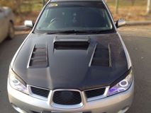 Реснички на фары для Subaru Impreza GD 2005-2007