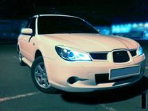 Реснички на фары для Subaru Impreza GD 2005-2007