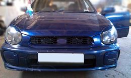 Реснички на фары для Subaru Impreza 2000-2002