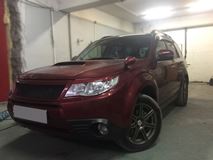 Реснички на фары для Subaru Forester 2008-