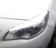 Реснички на фары для Opel Astra J 2009-2012 