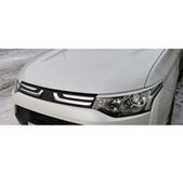 Реснички на фары для Mitsubishi Outlander 2012-2014
