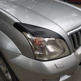 Реснички на фары для Toyota Land Cruiser Prado 120