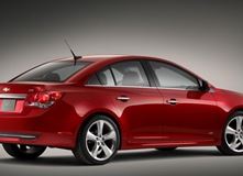 Пороги для Chevrolet Cruze RS стиль (2009-2015)