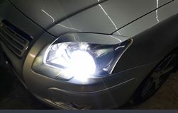 Реснички на фары для Toyota Avensis AZT 250 2006-2009 рестайлинг