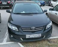 Реснички на фары для Toyota Corolla E150 2006- 2010
