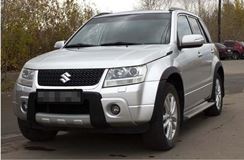 Расширители колесных арок (вынос 25 мм) Suzuki Grand Vitara 2005-2008, 2008-2012 (ШАГРЕНЬ)