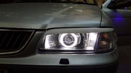 Реснички на фары для Nissan Sunny B15 1998-2004