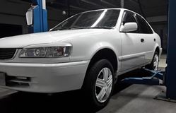 Реснички на фары для Toyota Corolla AE110 1997-2002