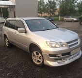 Реснички (накладки) на фары Mitsubishi Airtrek CU2W 2001-2005