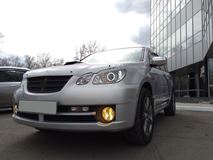 Реснички (накладки) на фары Mitsubishi Airtrek CU2W 2001-2005