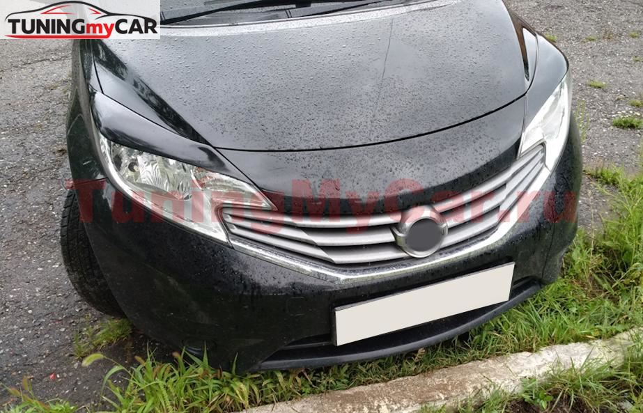 Реснички на фары NISSAN NOTE E12 2012-2016