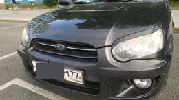 Реснички на фары для Subaru Impreza 2002-2005