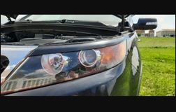Реснички на фары KIA SORENTO 2009-2012