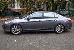 Молдинги на двери Honda Accord IX 2012-2015 (седан) ШАГРЕНЬ