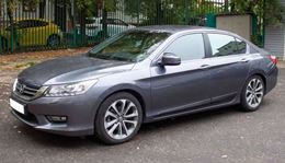 Молдинги на двери Honda Accord IX 2012-2015 (седан) ШАГРЕНЬ