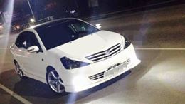 Реснички на фары TOYOTA  ALLION AZT240 2001-2007