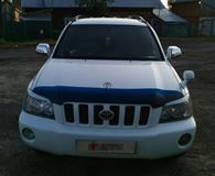 Реснички на фары для Toyota Kluger V ACU20W 2000-2007
