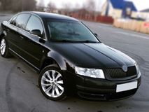 Реснички на фары для Skoda Superb 2001-2008
