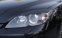 Реснички на фары для Mazda 3 хэтчбек 2003-