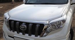 Реснички на фары TOYOTA LC PRADO 2013-2017 J150 РЕСТАЙЛИНГ