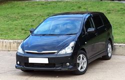 Реснички на фары для Toyota Wish ANE10 узкие