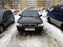 Реснички на фары для Hyundai Accent 1999-2012