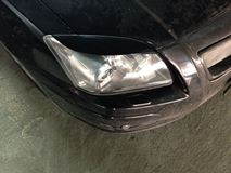 Накладки на фары (реснички) для Toyota Avensis T 250 2003-2008 