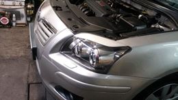 Накладки на фары (реснички) для Toyota Avensis T 250 2003-2008 