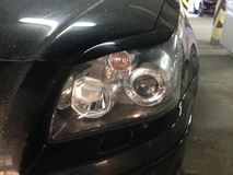 Накладки на фары (реснички) для Toyota Avensis T 250 2003-2008 