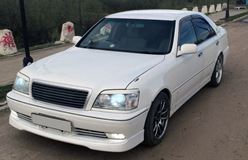 Реснички на фары для Toyota Crown S170 1999-2003 