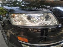 Реснички на фары Audi A6 C6 2004-2008 (4F2, 4F5)