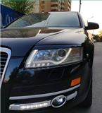 Реснички на фары Audi A6 C6 2004-2008 (4F2, 4F5)