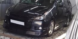 Реснички (широкие) на фары для Toyota Wish ANE10 2003-2005