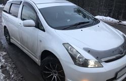 Реснички (широкие) на фары для Toyota Wish ANE10 2003-2005