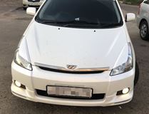 Реснички (широкие) на фары для Toyota Wish ANE10 2003-2005