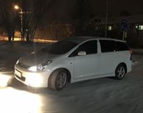 Реснички (широкие) на фары для Toyota Wish ANE10 2003-2005